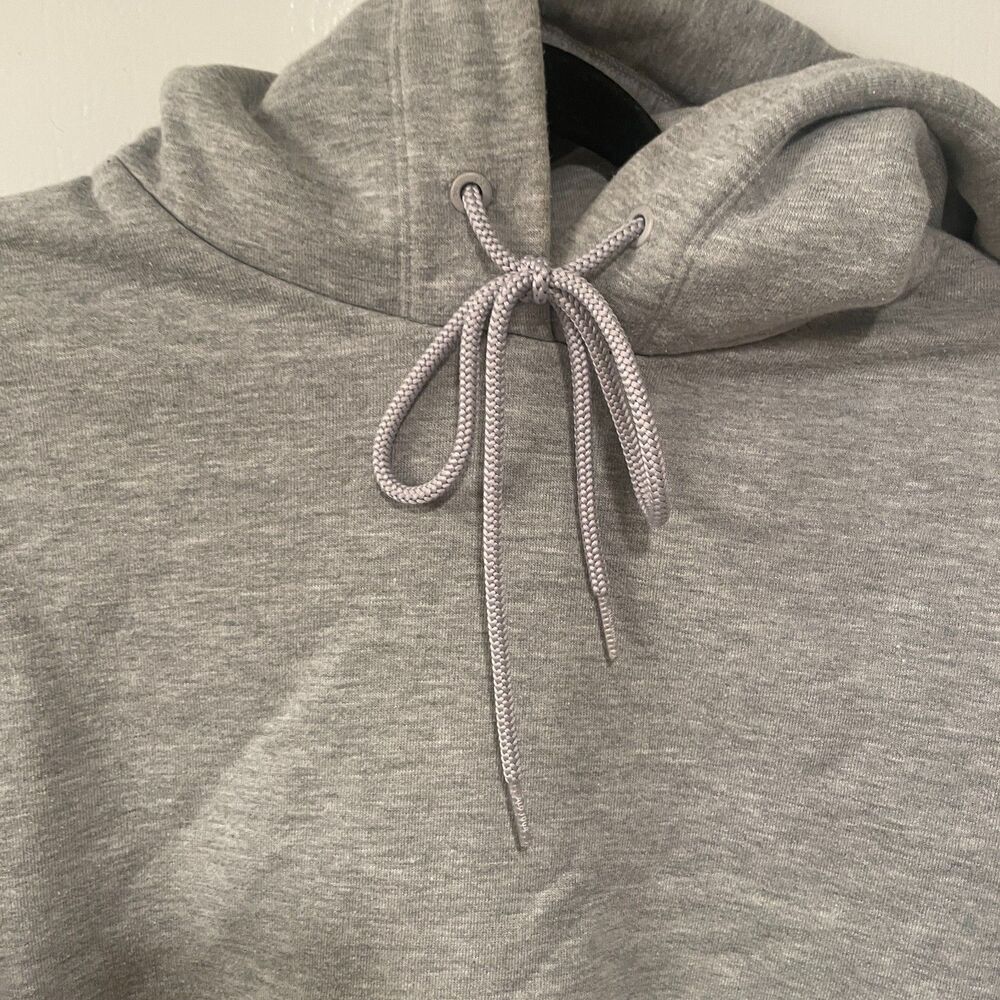 Alo Yoga Oversized Long Sleeve Cropped Hoodie Gray Size XS - Picture 3 of 8